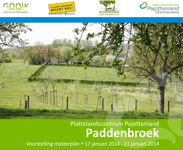 Kaft van Paddenbroek - masterplan